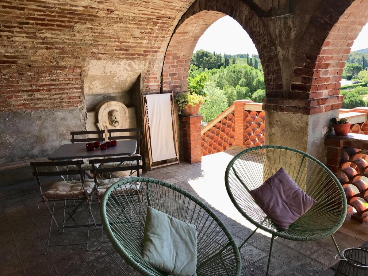 Studio De Charme Avec Grande Terrasse Vue Mer Le Castellet  Luaran gambar